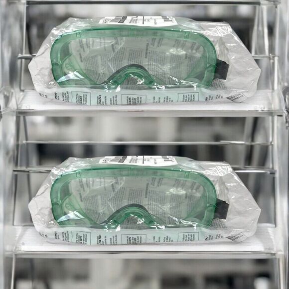 2-PACK Honeywell UVEX A610S Safety Goggles, Indirect Vent, Anti Fog Lens SEALED - Picture 9 of 9